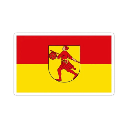 Flag of Wilhelmshaven Germany - STICKER Vinyl Kiss-Cut Decal 2 Inch White - The Sticker Space