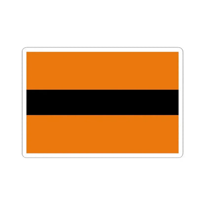 Flag of Willebroek (Belgium) STICKER Vinyl Kiss-Cut Decal 4 Inch White - The Sticker Space