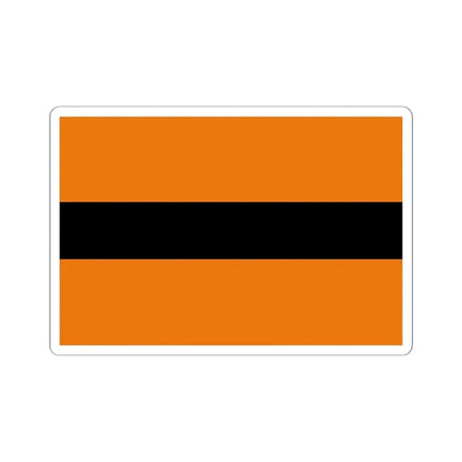 Flag of Willebroek (Belgium) STICKER Vinyl Kiss-Cut Decal 6 Inch White - The Sticker Space