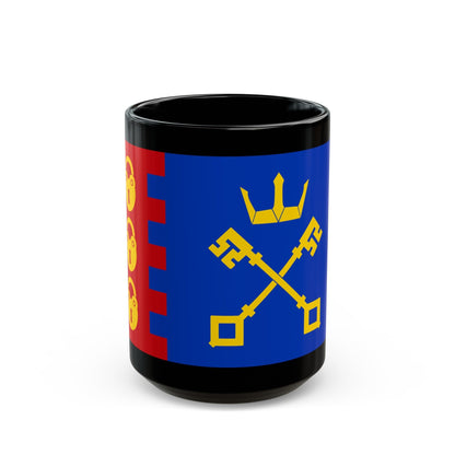 Flag of Willenhall UK - Black Coffee Mug-15oz-The Sticker Space