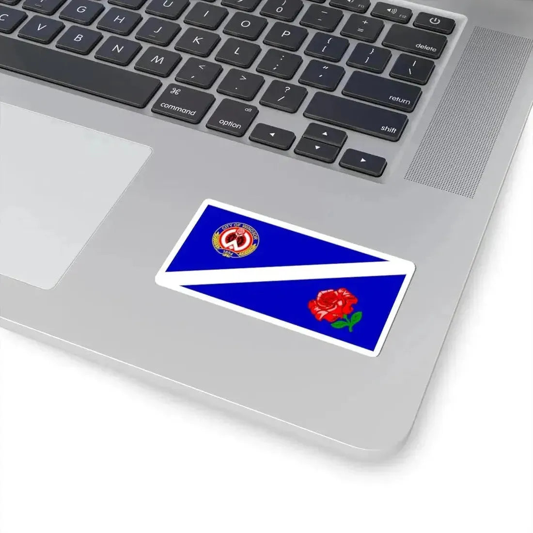 Flag of Windsor (Canada) STICKER Vinyl Kiss-Cut Decal - The Sticker Space