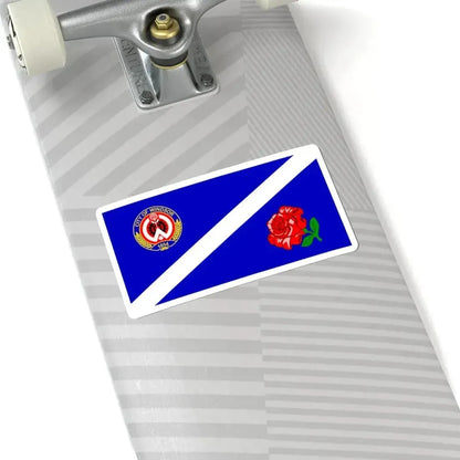 Flag of Windsor (Canada) STICKER Vinyl Kiss-Cut Decal - The Sticker Space