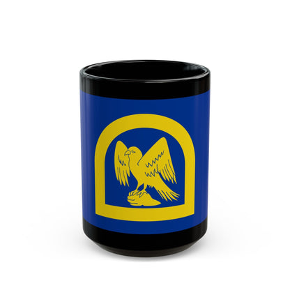 Flag of Wing UK - Black Coffee Mug-15oz-The Sticker Space