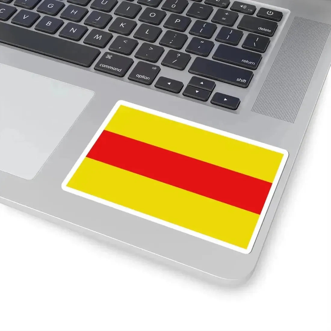 Flag of Wingene (Belgium) STICKER Vinyl Kiss-Cut Decal - The Sticker Space