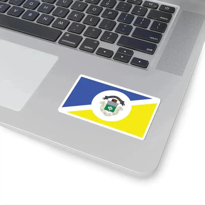 Flag of Winnipeg (Canada) STICKER Vinyl Kiss-Cut Decal - The Sticker Space