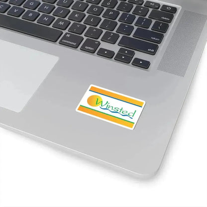 Flag of Winsted Minnesota (United States) STICKER Vinyl Kiss-Cut Decal - The Sticker Space