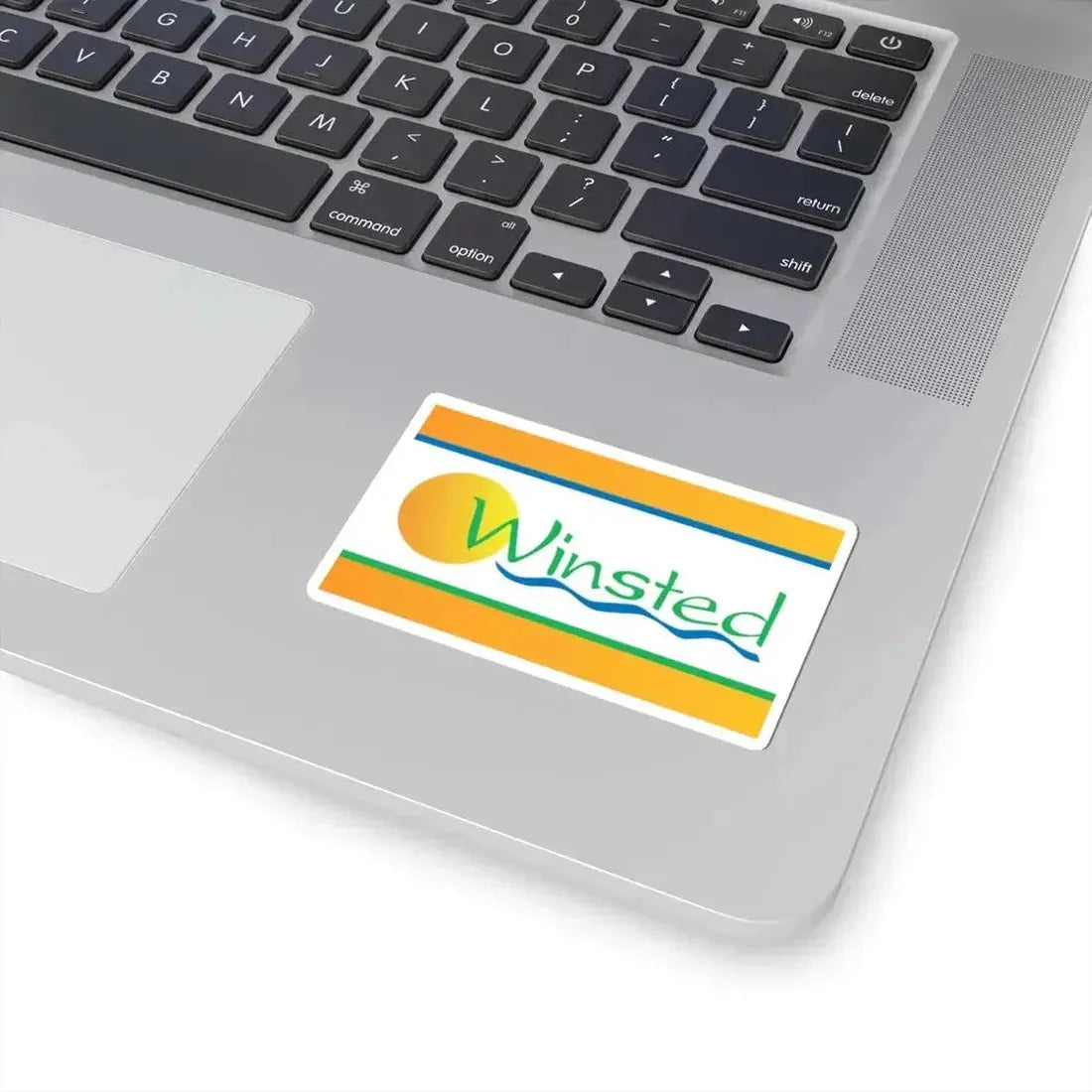 Flag of Winsted Minnesota (United States) STICKER Vinyl Kiss-Cut Decal - The Sticker Space