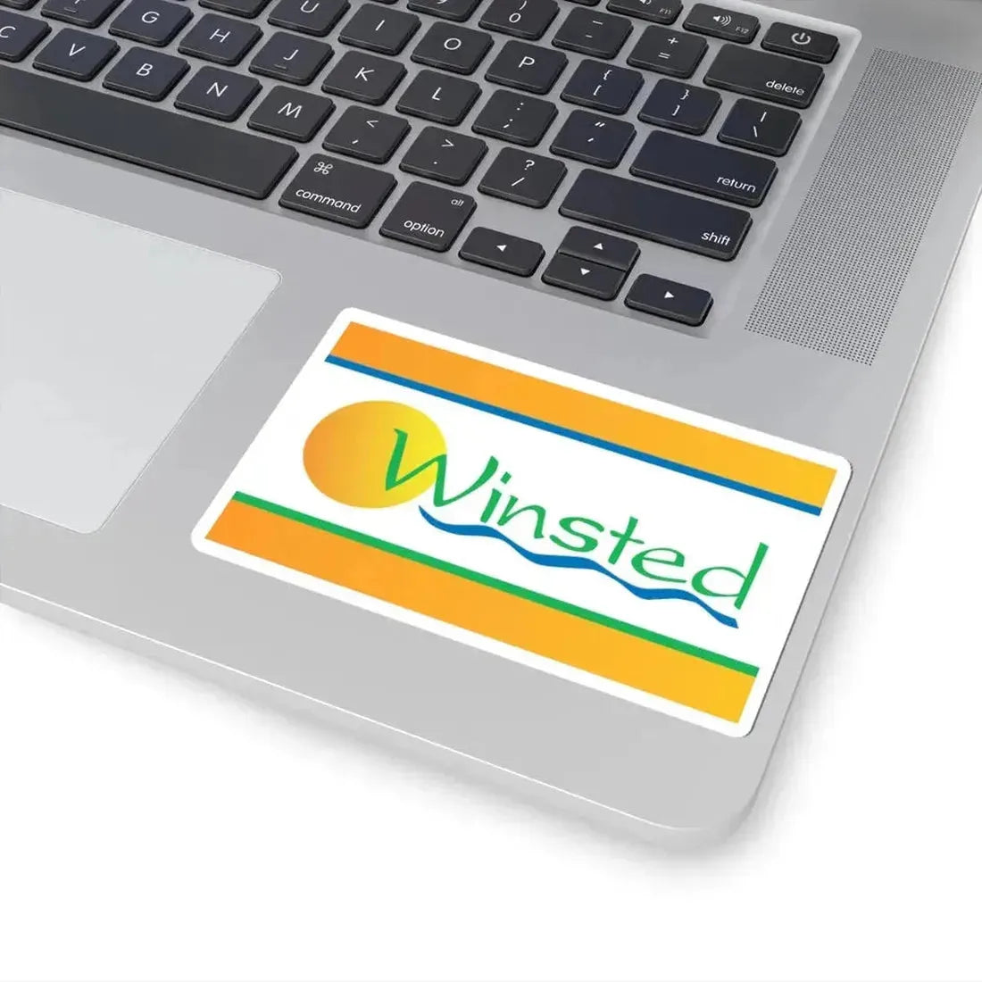 Flag of Winsted Minnesota (United States) STICKER Vinyl Kiss-Cut Decal - The Sticker Space