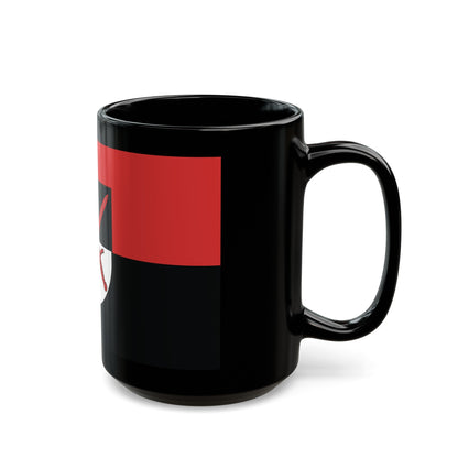 Flag of Wittenberg Germany - Black Coffee Mug-The Sticker Space