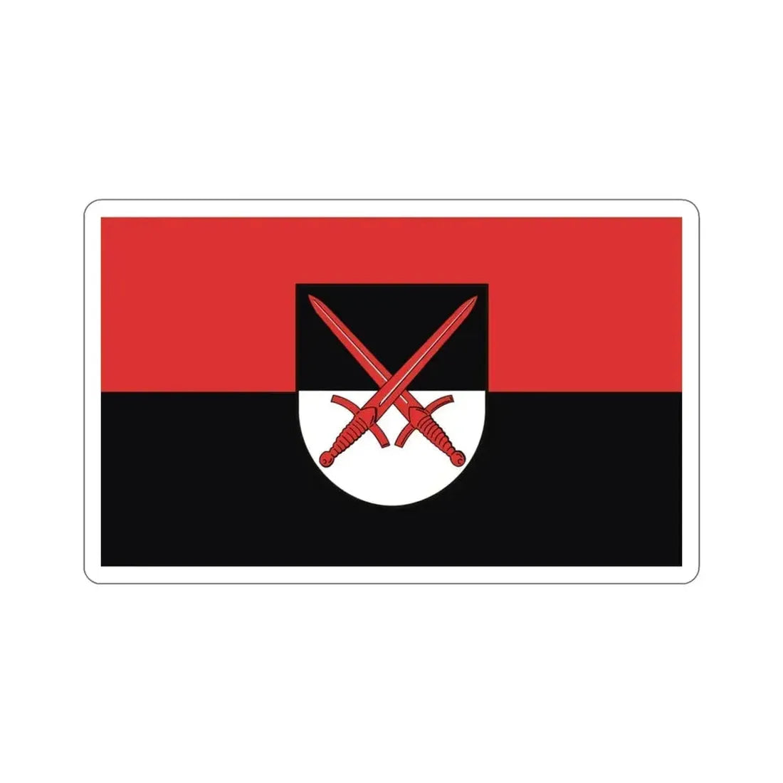 Flag of Wittenberg Germany STICKER Vinyl Die-Cut Decal 3 Inch - The Sticker Space