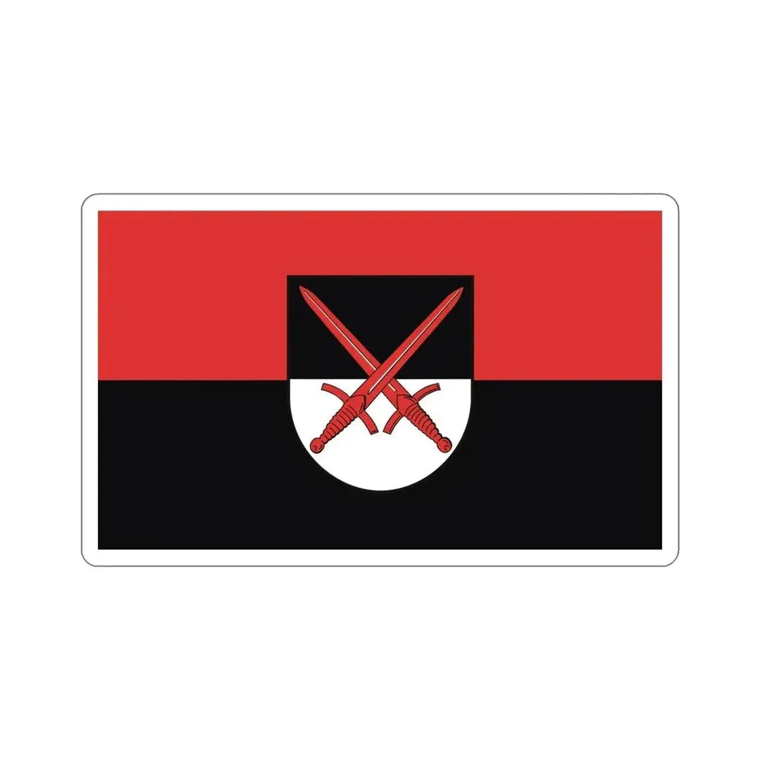 Flag of Wittenberg Germany STICKER Vinyl Die-Cut Decal - The Sticker Space