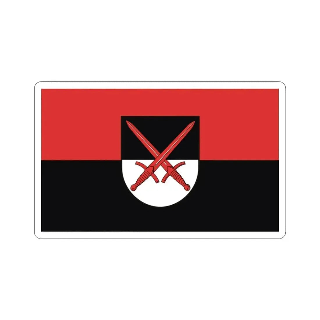 Flag of Wittenberg Germany STICKER Vinyl Die-Cut Decal - The Sticker Space