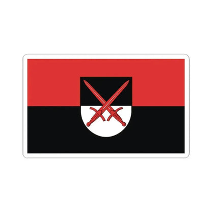 Flag of Wittenberg Germany - STICKER Vinyl Kiss-Cut Decal 2 Inch White - The Sticker Space