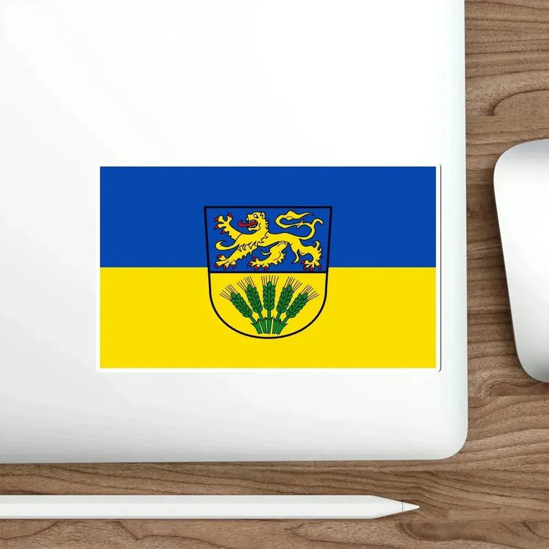 Flag of Wolfenbüttel Germany STICKER Vinyl Die-Cut Decal - The Sticker Space