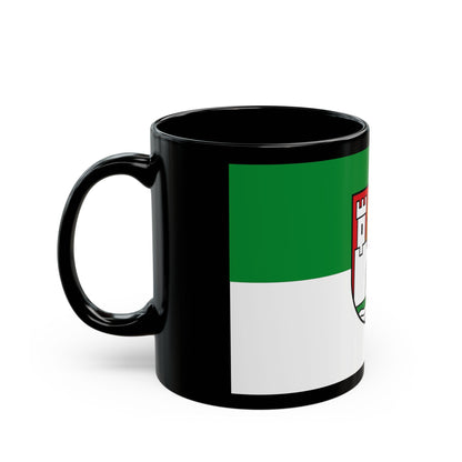 Flag of Wolfsburg Germany - Black Coffee Mug-The Sticker Space