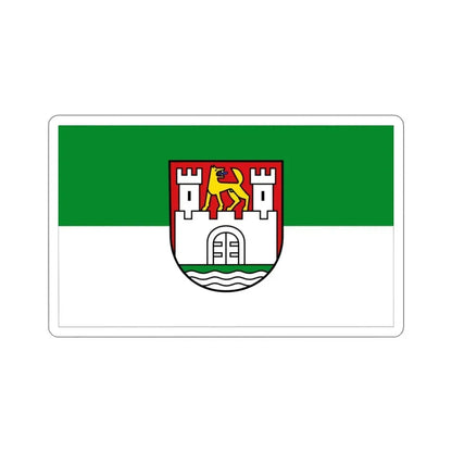 Flag of Wolfsburg Germany STICKER Vinyl Die-Cut Decal 3 Inch - The Sticker Space