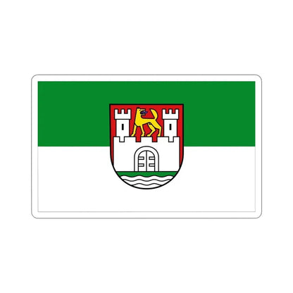 Flag of Wolfsburg Germany STICKER Vinyl Die-Cut Decal 5 Inch - The Sticker Space