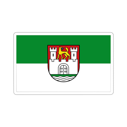 Flag of Wolfsburg Germany STICKER Vinyl Die-Cut Decal-5 Inch-The Sticker Space