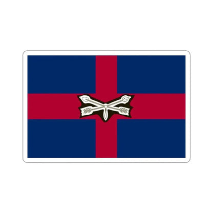 Flag of Worcester County Maryland STICKER Vinyl Die-Cut Decal 2 Inch - The Sticker Space