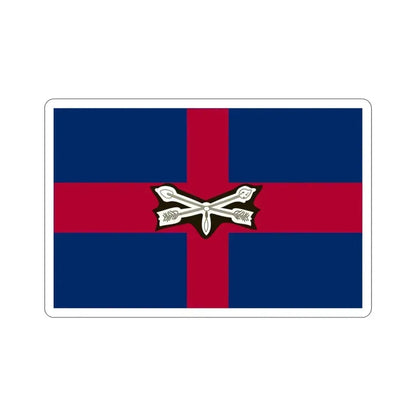 Flag of Worcester County Maryland STICKER Vinyl Die-Cut Decal 3 Inch - The Sticker Space