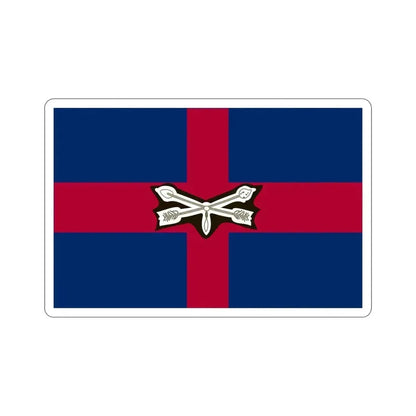 Flag of Worcester County Maryland STICKER Vinyl Die-Cut Decal 5 Inch - The Sticker Space