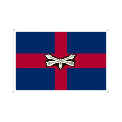 Flag of Worcester County Maryland STICKER Vinyl Die-Cut Decal 6 Inch - The Sticker Space