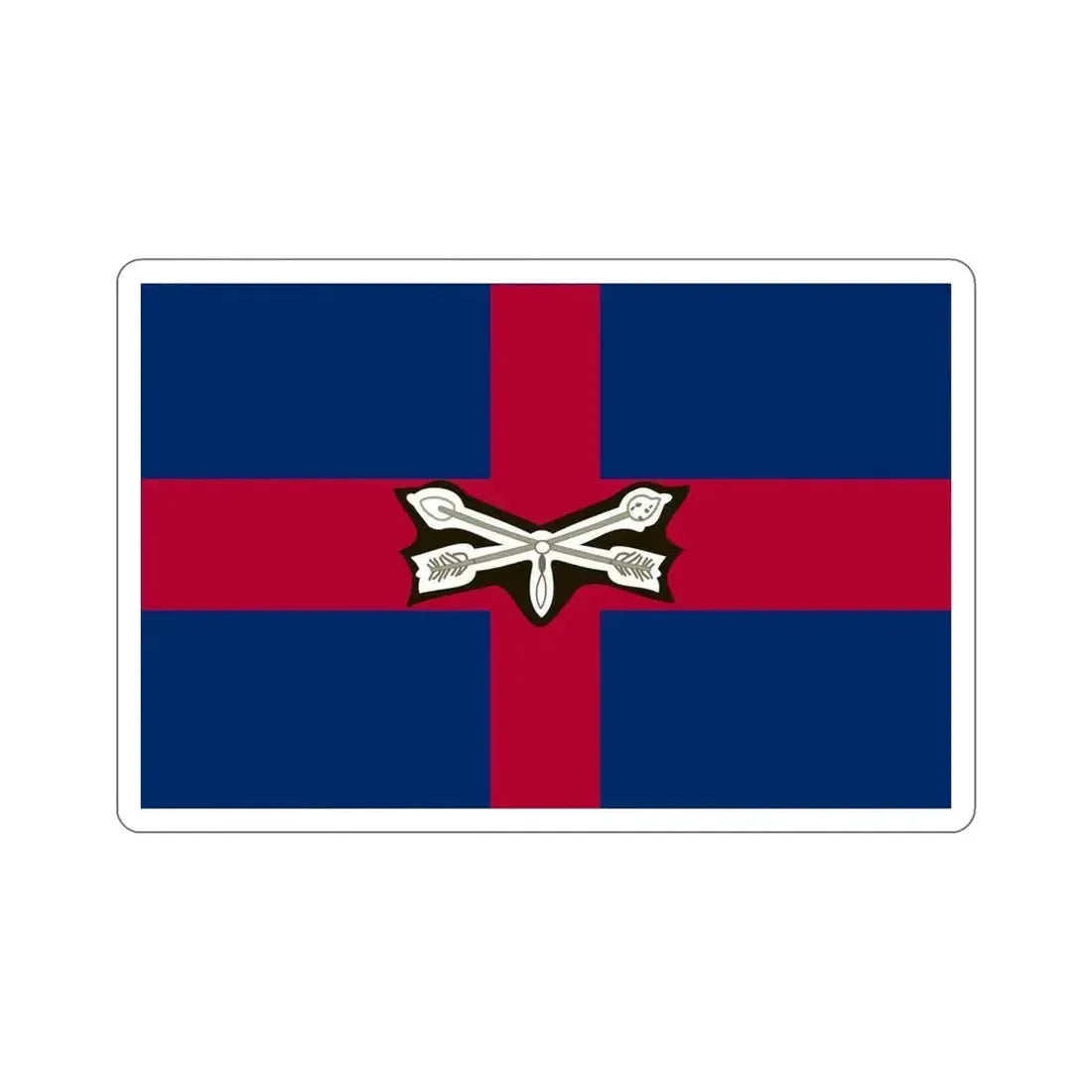 Flag of Worcester County Maryland STICKER Vinyl Die-Cut Decal - The Sticker Space