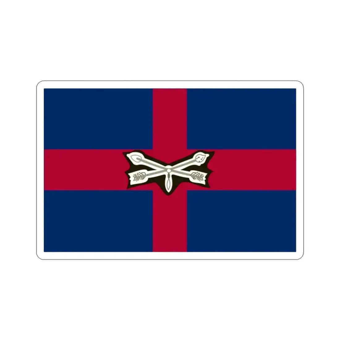 Flag of Worcester County Maryland STICKER Vinyl Die-Cut Decal - The Sticker Space