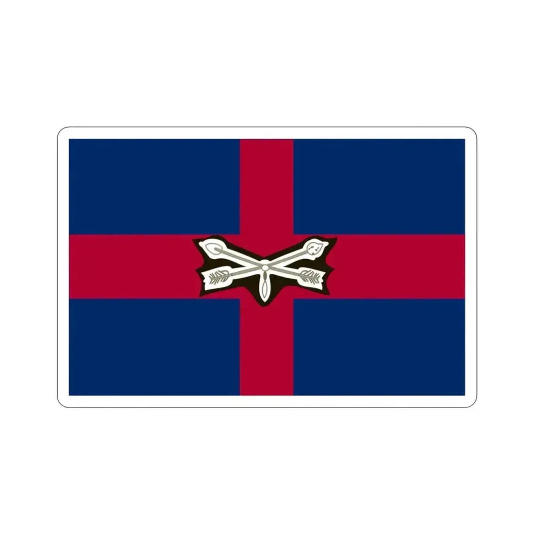 Flag of Worcester County Maryland STICKER Vinyl Die-Cut Decal - The Sticker Space