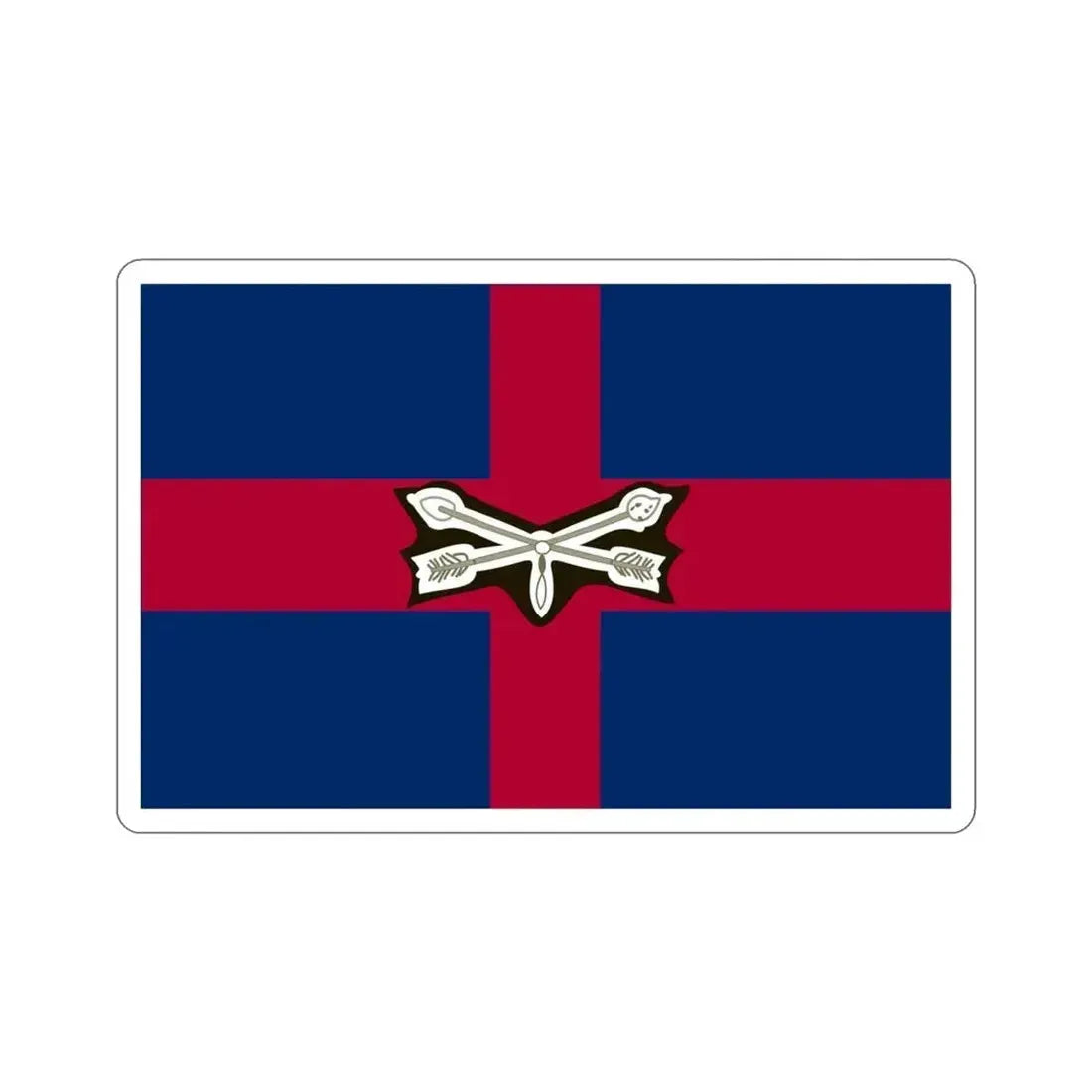 Flag of Worcester County Maryland STICKER Vinyl Die-Cut Decal - The Sticker Space
