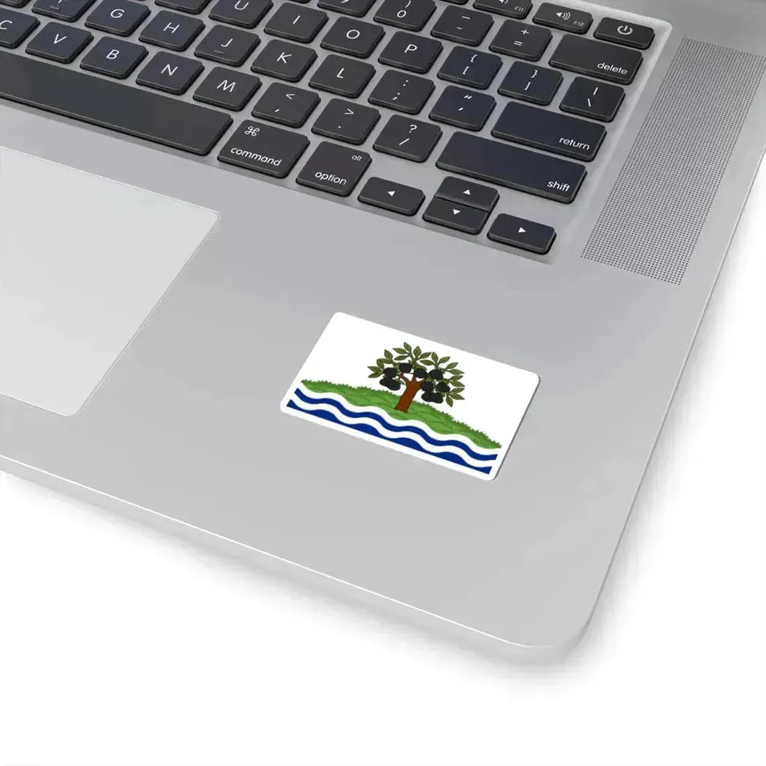 Flag of Worcestershire UK - STICKER Vinyl Kiss-Cut Decal - The Sticker Space