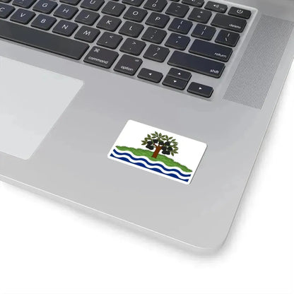 Flag of Worcestershire UK - STICKER Vinyl Kiss-Cut Decal - The Sticker Space
