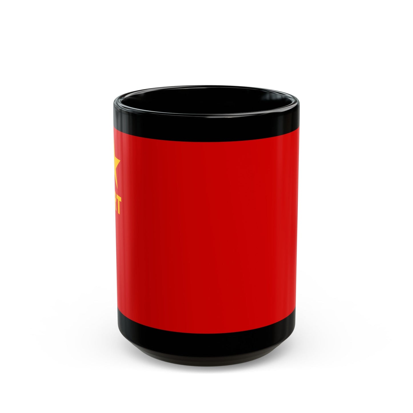 Flag of Workers' Revolutionary Party PRT - Black Coffee Mug-15oz-The Sticker Space