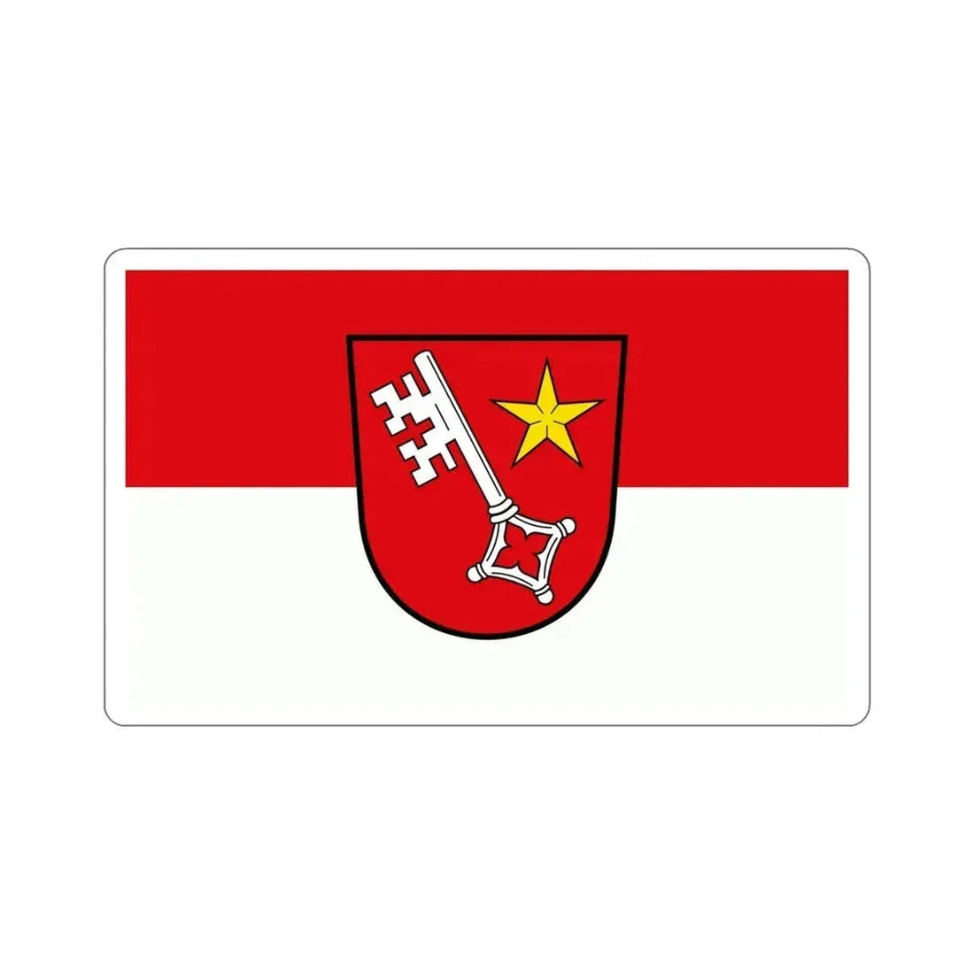 Flag of Worms Germany STICKER Vinyl Die-Cut Decal 5 Inch - The Sticker Space