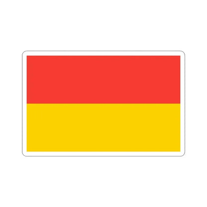 Flag of Wrocław Poland STICKER Vinyl Die-Cut Decal 2 Inch - The Sticker Space