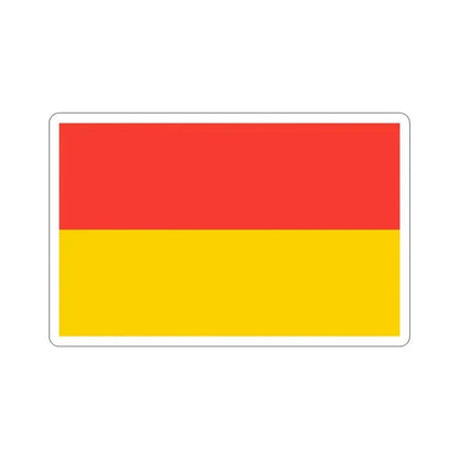 Flag of Wrocław Poland STICKER Vinyl Die-Cut Decal 3 Inch - The Sticker Space