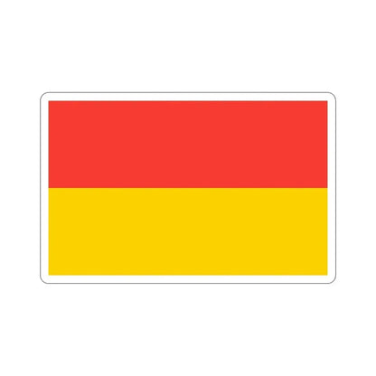 Flag of Wrocław Poland STICKER Vinyl Die-Cut Decal 4 Inch - The Sticker Space