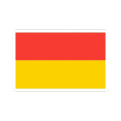 Flag of Wrocław Poland STICKER Vinyl Die-Cut Decal 6 Inch - The Sticker Space