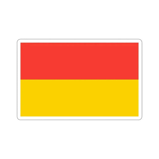 Flag of Wrocław Poland STICKER Vinyl Die-Cut Decal 6 Inch - The Sticker Space