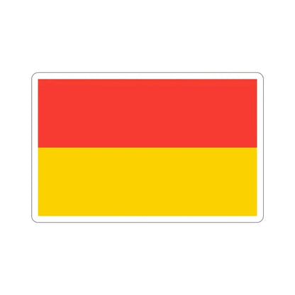 Flag of Wrocław Poland STICKER Vinyl Die-Cut Decal 6 Inch - The Sticker Space