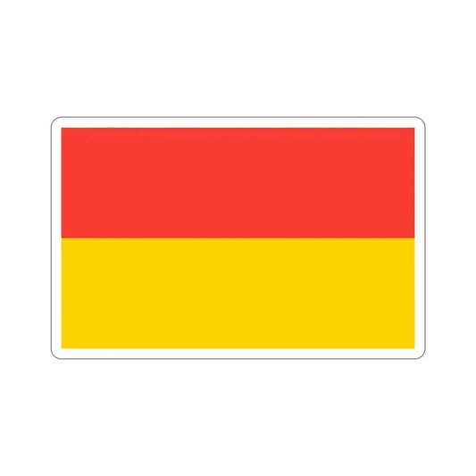 Flag of Wrocław Poland STICKER Vinyl Die-Cut Decal 6 Inch - The Sticker Space