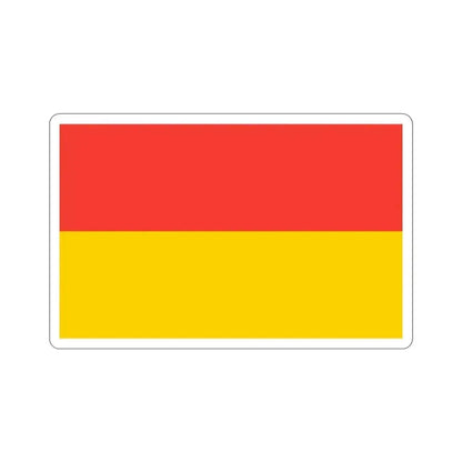 Flag of Wrocław Poland STICKER Vinyl Die-Cut Decal - The Sticker Space