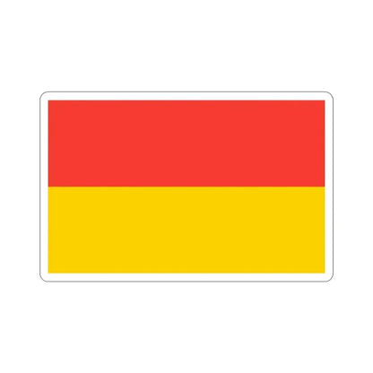 Flag of Wrocław Poland STICKER Vinyl Die-Cut Decal - The Sticker Space