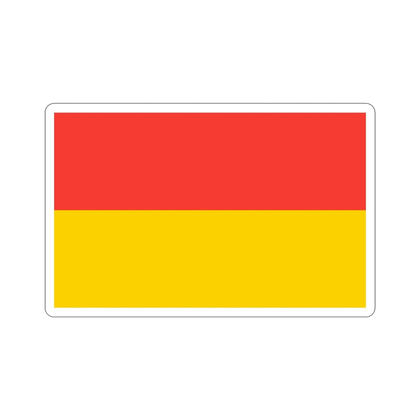 Flag of Wrocław Poland STICKER Vinyl Die-Cut Decal-3 Inch-The Sticker Space