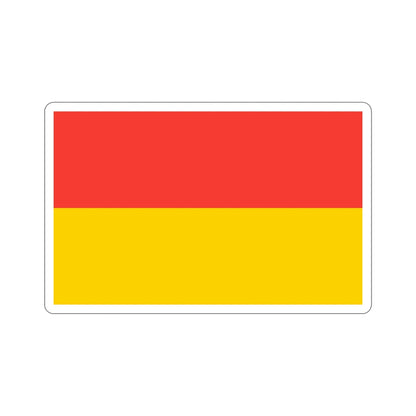 Flag of Wrocław Poland STICKER Vinyl Die-Cut Decal-5 Inch-The Sticker Space