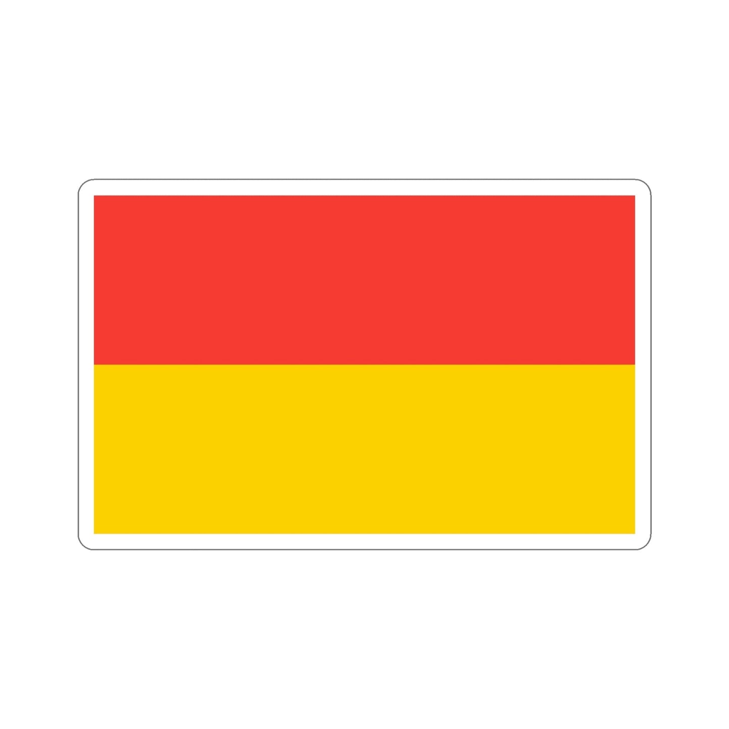 Flag of Wrocław Poland STICKER Vinyl Die-Cut Decal-6 Inch-The Sticker Space