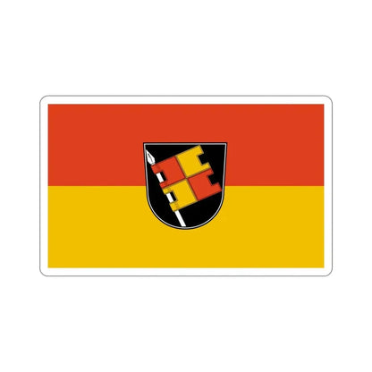 Flag of Würzburg 2 Germany STICKER Vinyl Die-Cut Decal 3 Inch - The Sticker Space