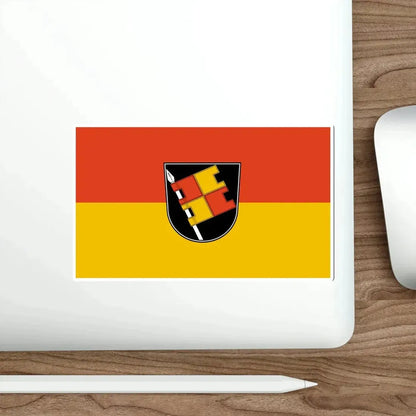 Flag of Würzburg 2 Germany STICKER Vinyl Die-Cut Decal - The Sticker Space