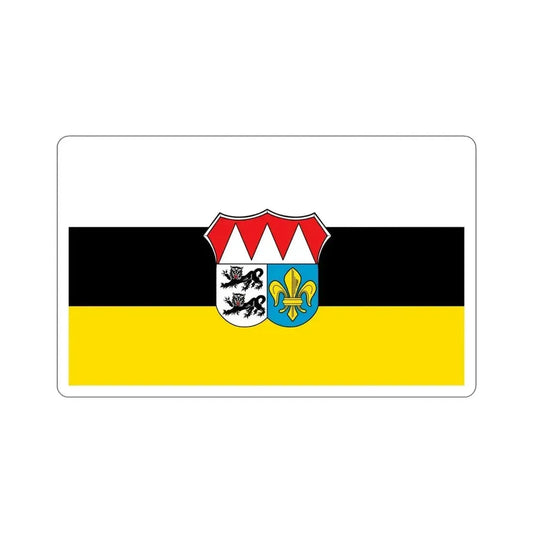 Flag of Würzburg Germany STICKER Vinyl Die-Cut Decal 6 Inch - The Sticker Space