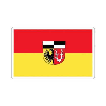 Flag of Wunsiedel Germany STICKER Vinyl Die-Cut Decal 2 Inch - The Sticker Space